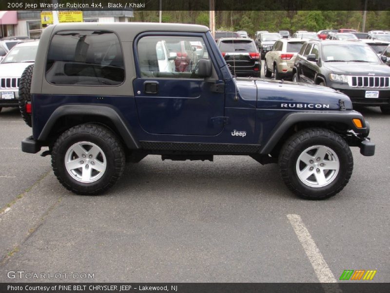 Black / Khaki 2006 Jeep Wrangler Rubicon 4x4