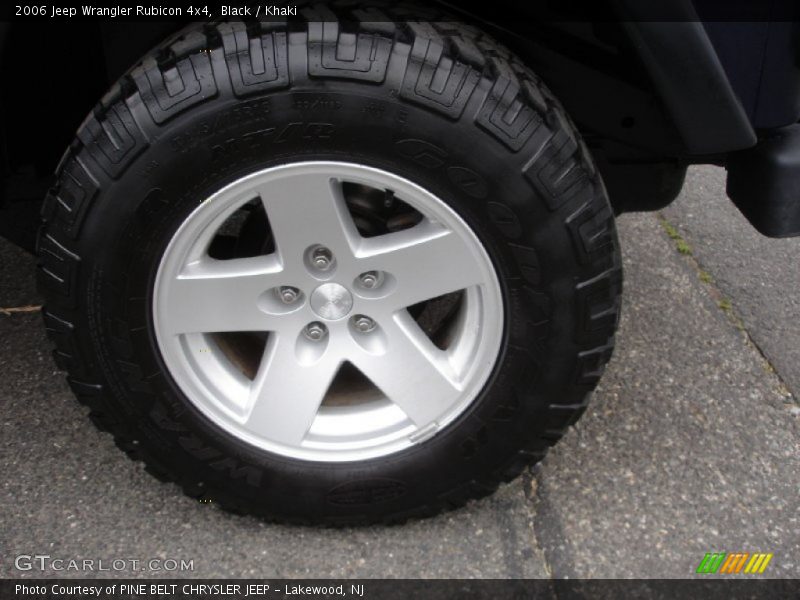 Black / Khaki 2006 Jeep Wrangler Rubicon 4x4