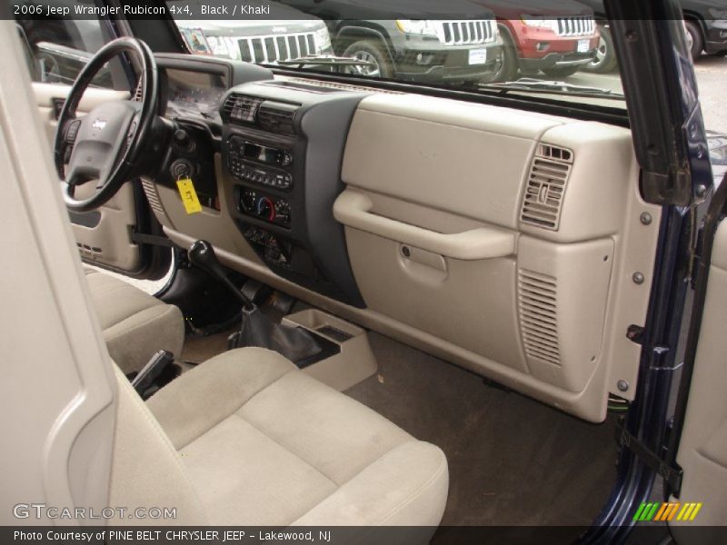Black / Khaki 2006 Jeep Wrangler Rubicon 4x4
