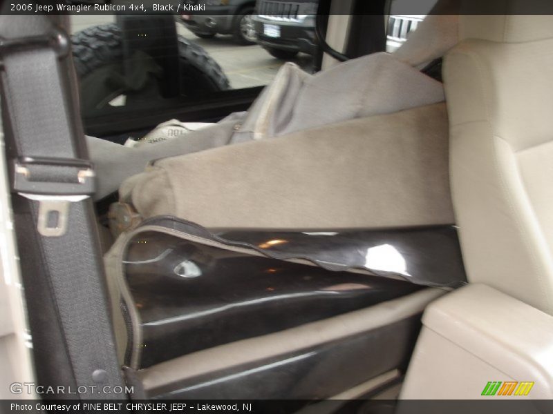 Black / Khaki 2006 Jeep Wrangler Rubicon 4x4