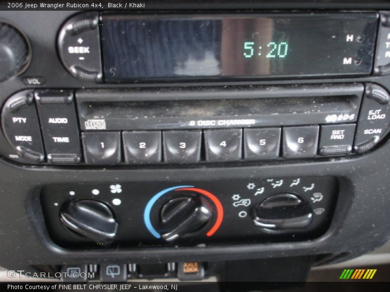 Black / Khaki 2006 Jeep Wrangler Rubicon 4x4