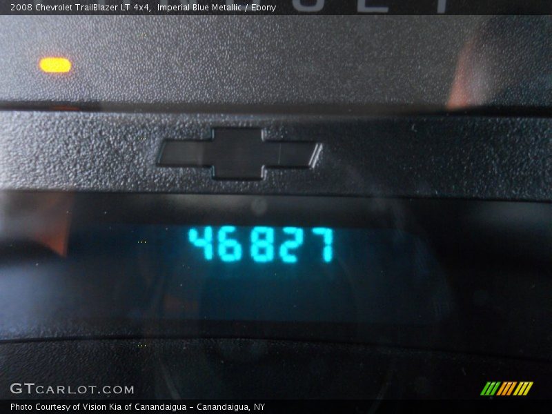 Imperial Blue Metallic / Ebony 2008 Chevrolet TrailBlazer LT 4x4