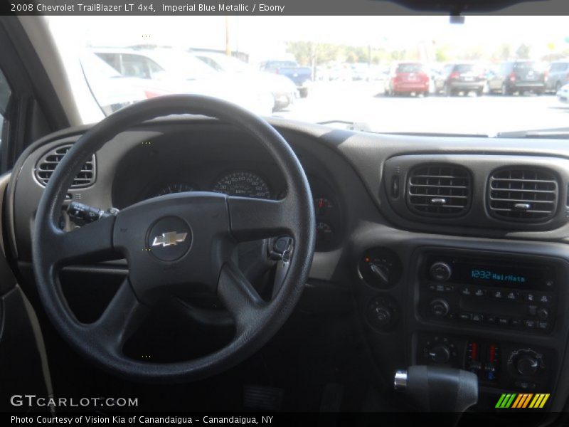 Imperial Blue Metallic / Ebony 2008 Chevrolet TrailBlazer LT 4x4