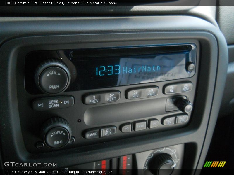 Imperial Blue Metallic / Ebony 2008 Chevrolet TrailBlazer LT 4x4