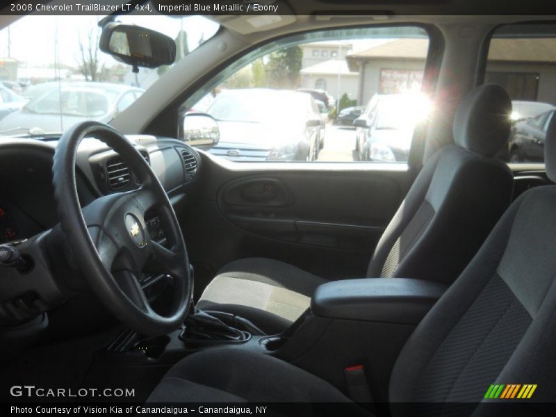 Imperial Blue Metallic / Ebony 2008 Chevrolet TrailBlazer LT 4x4