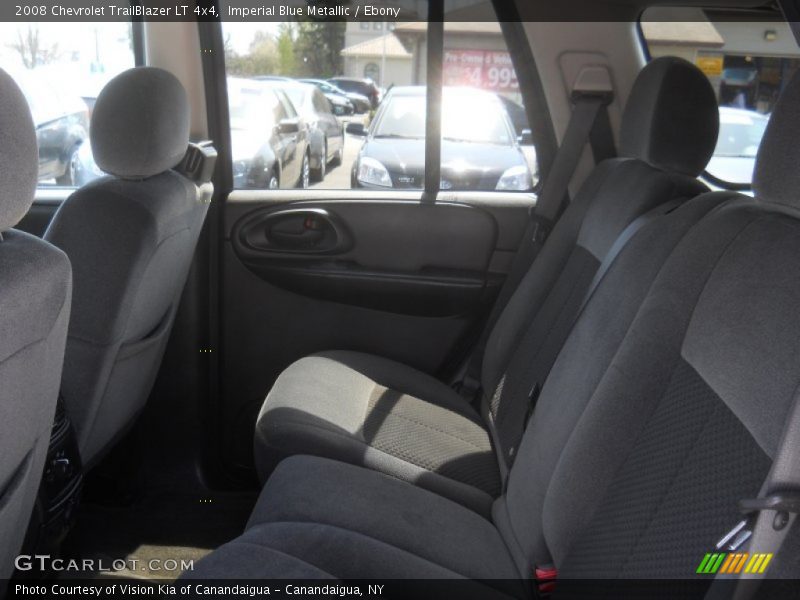 Imperial Blue Metallic / Ebony 2008 Chevrolet TrailBlazer LT 4x4