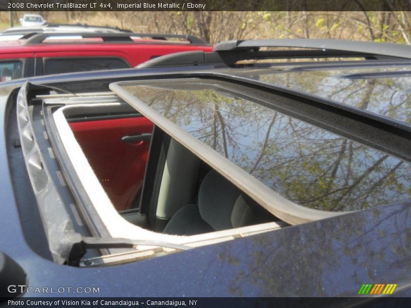 Imperial Blue Metallic / Ebony 2008 Chevrolet TrailBlazer LT 4x4