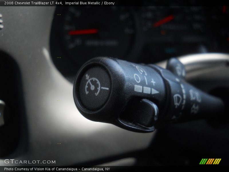 Imperial Blue Metallic / Ebony 2008 Chevrolet TrailBlazer LT 4x4
