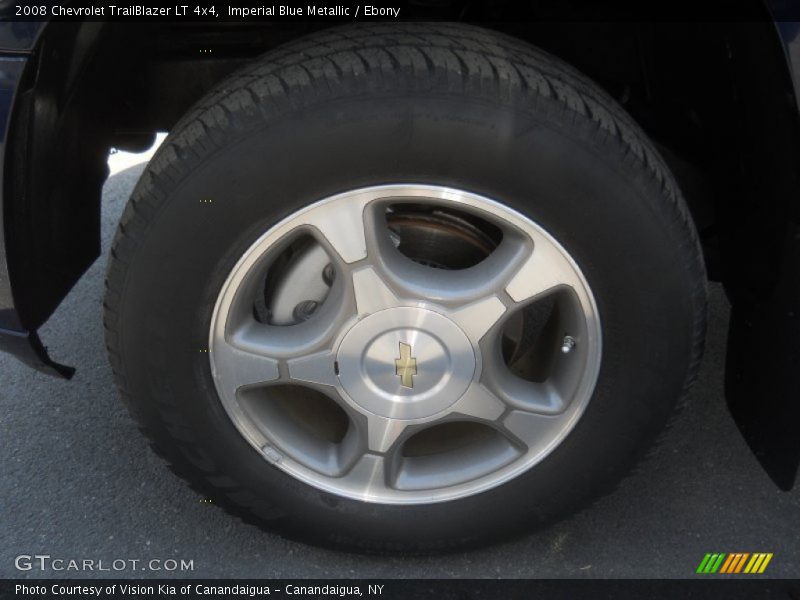 Imperial Blue Metallic / Ebony 2008 Chevrolet TrailBlazer LT 4x4