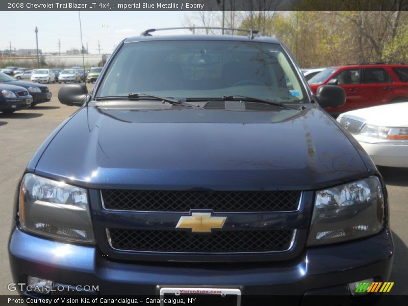 Imperial Blue Metallic / Ebony 2008 Chevrolet TrailBlazer LT 4x4