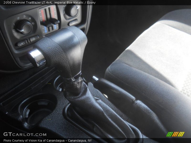 Imperial Blue Metallic / Ebony 2008 Chevrolet TrailBlazer LT 4x4