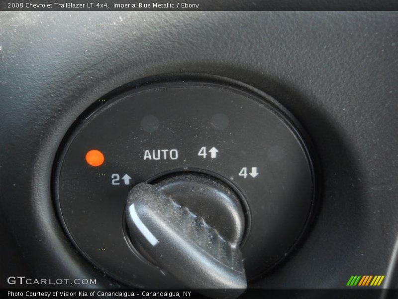 Imperial Blue Metallic / Ebony 2008 Chevrolet TrailBlazer LT 4x4