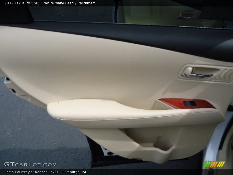 Starfire White Pearl / Parchment 2012 Lexus RX 350
