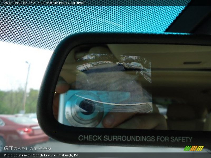 Starfire White Pearl / Parchment 2012 Lexus RX 350