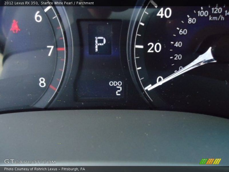 Starfire White Pearl / Parchment 2012 Lexus RX 350