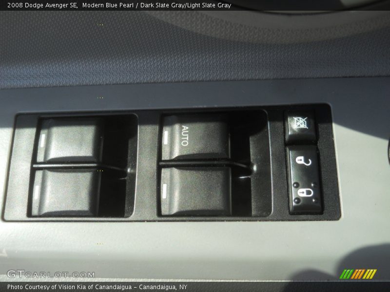 Modern Blue Pearl / Dark Slate Gray/Light Slate Gray 2008 Dodge Avenger SE