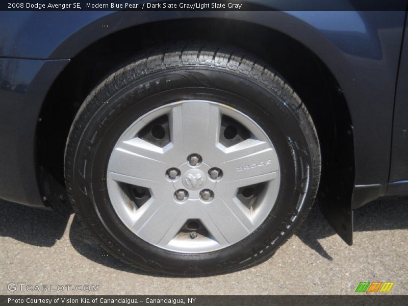 Modern Blue Pearl / Dark Slate Gray/Light Slate Gray 2008 Dodge Avenger SE