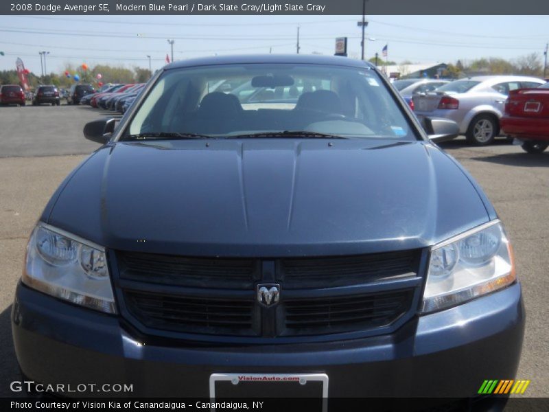 Modern Blue Pearl / Dark Slate Gray/Light Slate Gray 2008 Dodge Avenger SE