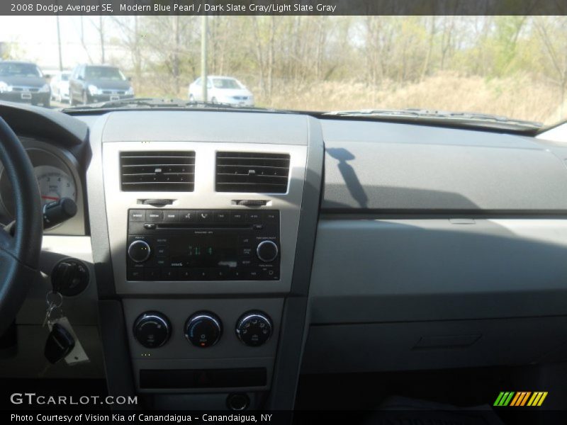 Modern Blue Pearl / Dark Slate Gray/Light Slate Gray 2008 Dodge Avenger SE