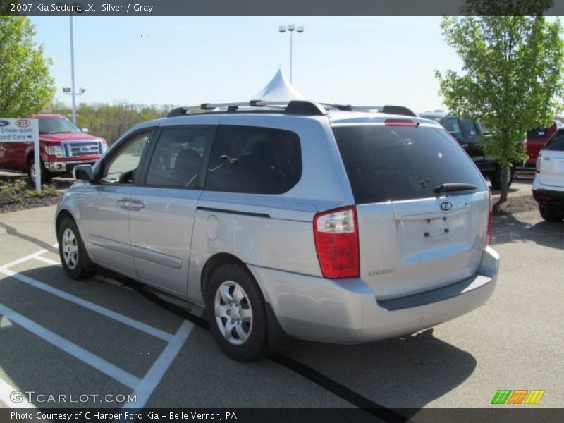 Silver / Gray 2007 Kia Sedona LX