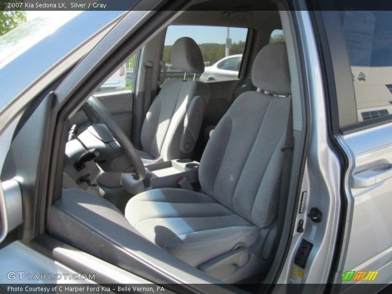 Silver / Gray 2007 Kia Sedona LX