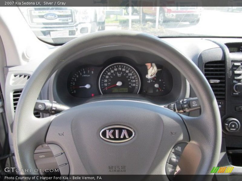 Silver / Gray 2007 Kia Sedona LX