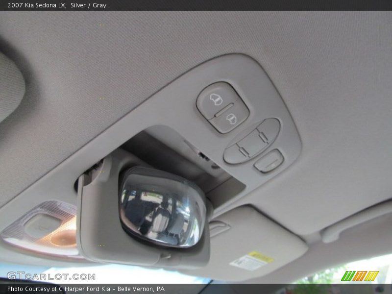 Silver / Gray 2007 Kia Sedona LX