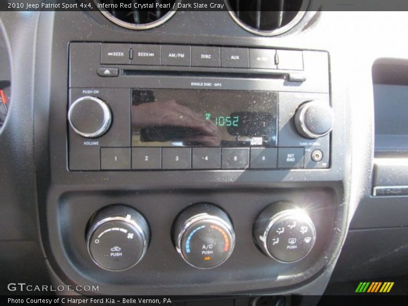 Inferno Red Crystal Pearl / Dark Slate Gray 2010 Jeep Patriot Sport 4x4