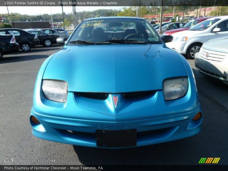  2000 Sunfire SE Coupe Bright Blue Aqua Metallic