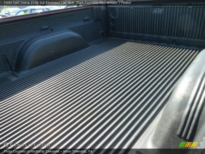 Dark Toreador Red Metallic / Pewter 2000 GMC Sierra 1500 SLE Extended Cab 4x4