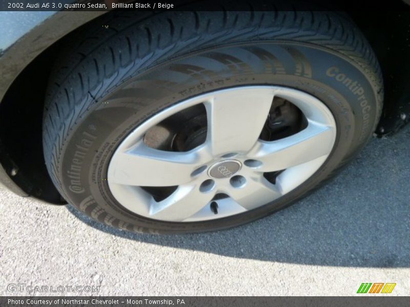 Brilliant Black / Beige 2002 Audi A6 3.0 quattro Sedan
