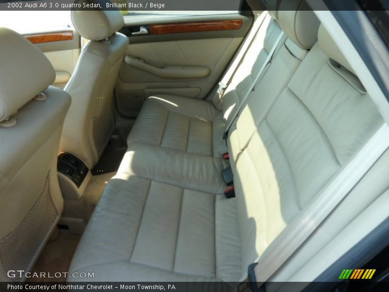 Brilliant Black / Beige 2002 Audi A6 3.0 quattro Sedan