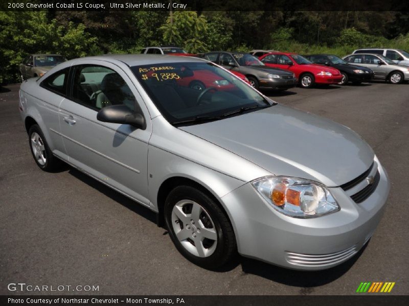 Ultra Silver Metallic / Gray 2008 Chevrolet Cobalt LS Coupe