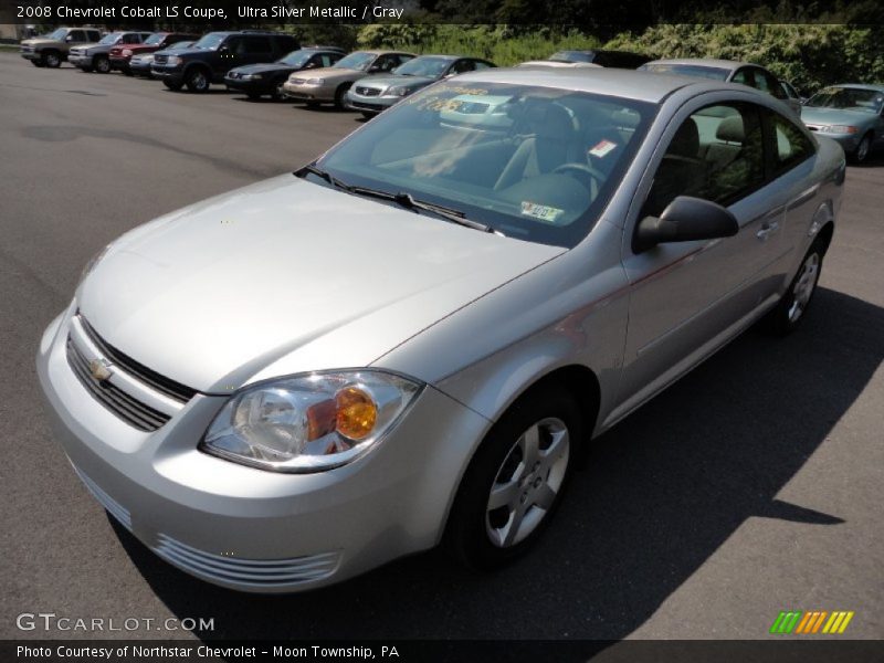 Ultra Silver Metallic / Gray 2008 Chevrolet Cobalt LS Coupe