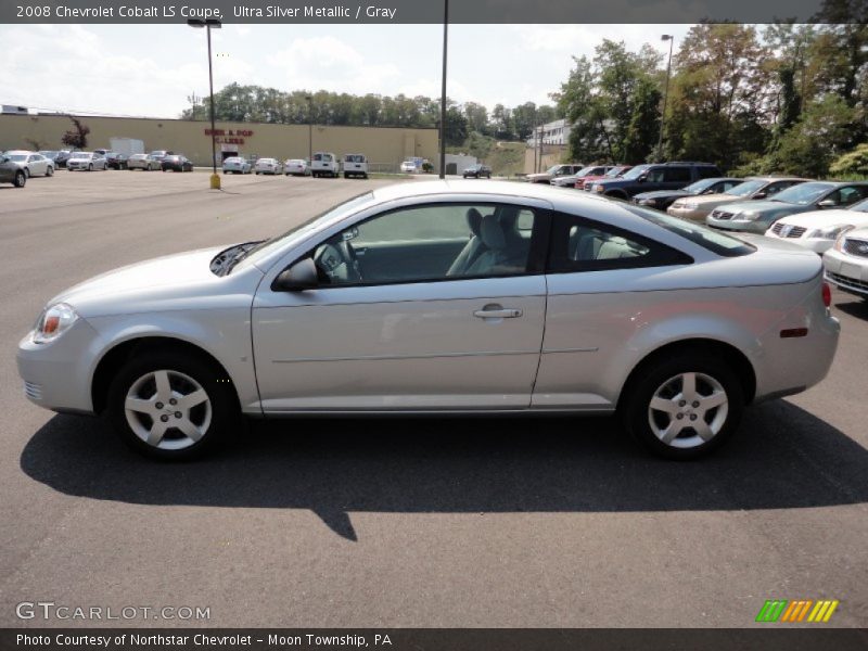 Ultra Silver Metallic / Gray 2008 Chevrolet Cobalt LS Coupe