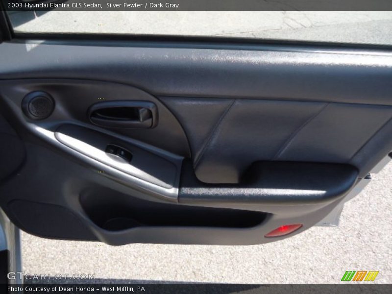 Silver Pewter / Dark Gray 2003 Hyundai Elantra GLS Sedan