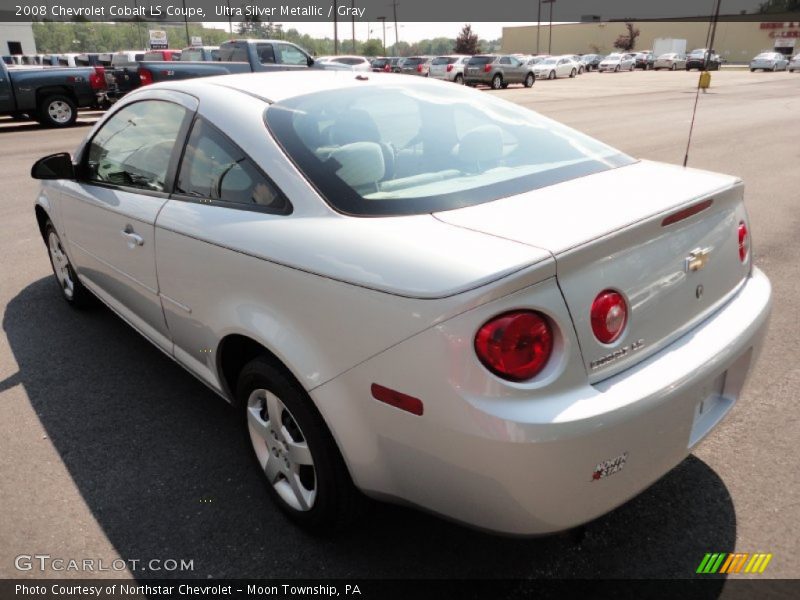 Ultra Silver Metallic / Gray 2008 Chevrolet Cobalt LS Coupe