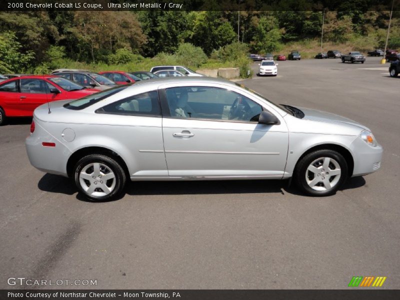 Ultra Silver Metallic / Gray 2008 Chevrolet Cobalt LS Coupe