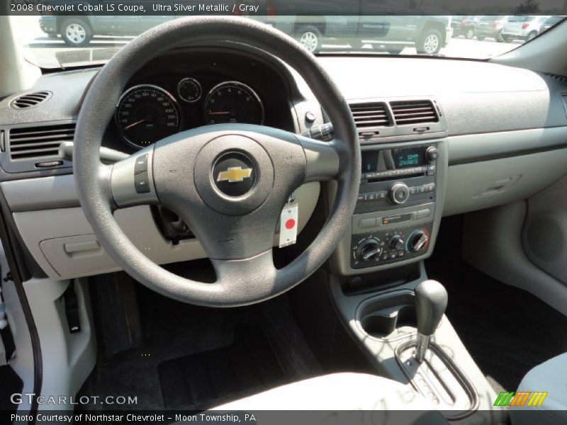 Ultra Silver Metallic / Gray 2008 Chevrolet Cobalt LS Coupe