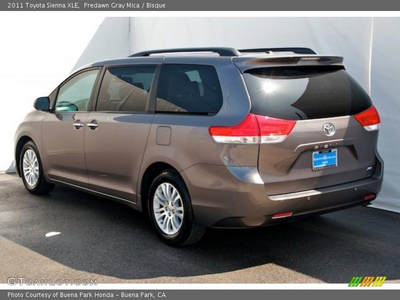 Predawn Gray Mica / Bisque 2011 Toyota Sienna XLE