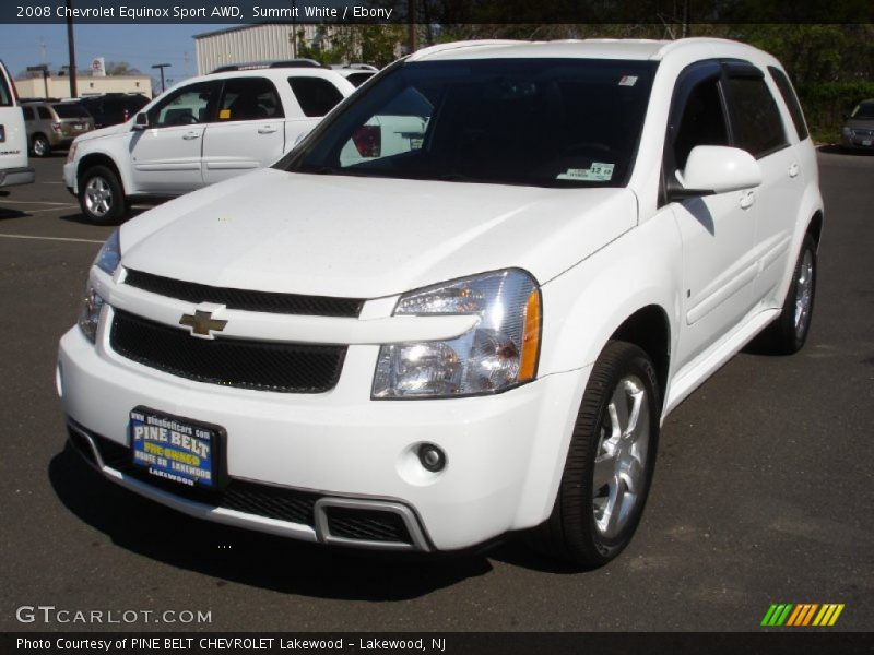 Summit White / Ebony 2008 Chevrolet Equinox Sport AWD