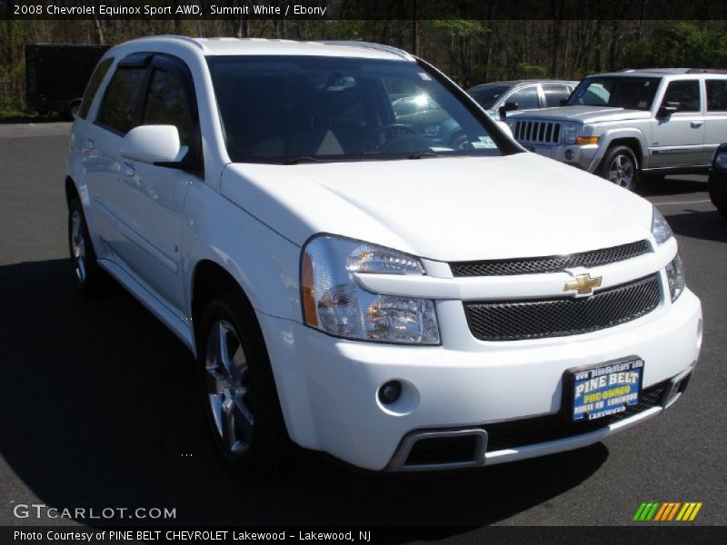 Summit White / Ebony 2008 Chevrolet Equinox Sport AWD