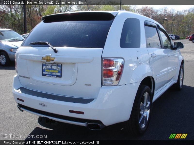 Summit White / Ebony 2008 Chevrolet Equinox Sport AWD