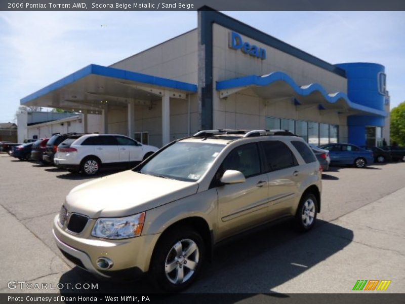 Sedona Beige Metallic / Sand Beige 2006 Pontiac Torrent AWD