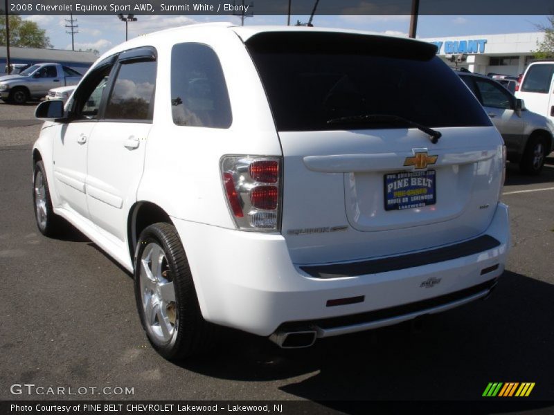 Summit White / Ebony 2008 Chevrolet Equinox Sport AWD