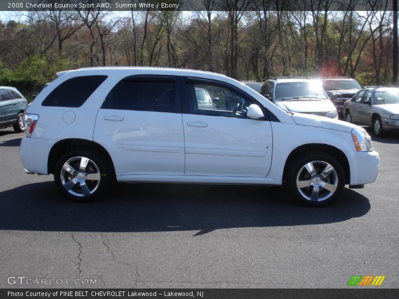 Summit White / Ebony 2008 Chevrolet Equinox Sport AWD