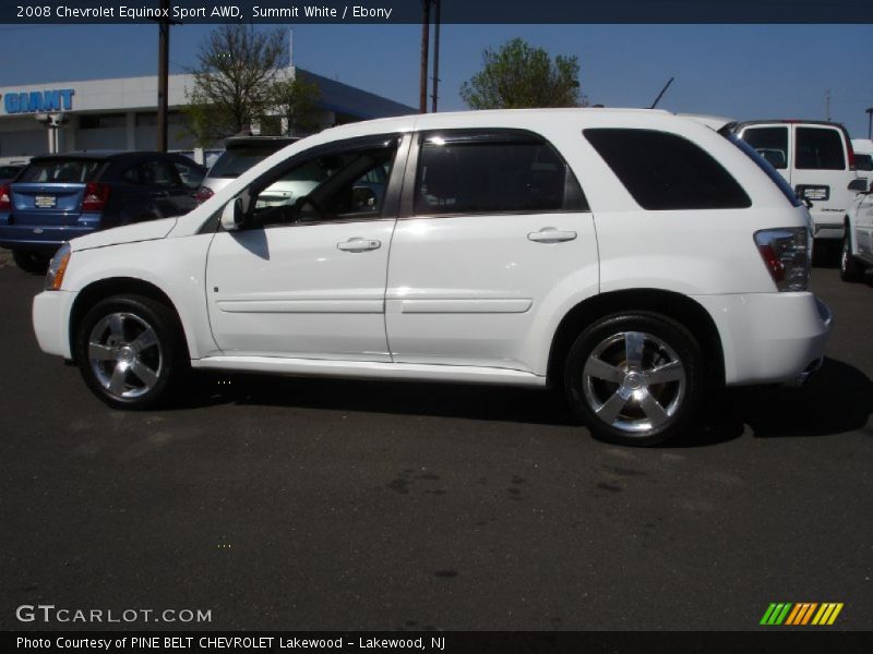 Summit White / Ebony 2008 Chevrolet Equinox Sport AWD