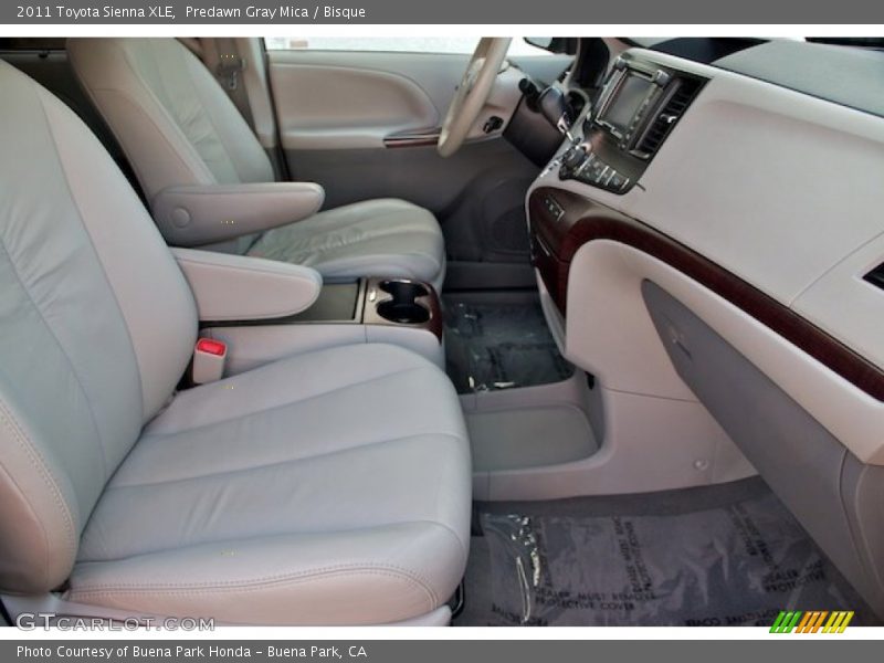 Predawn Gray Mica / Bisque 2011 Toyota Sienna XLE
