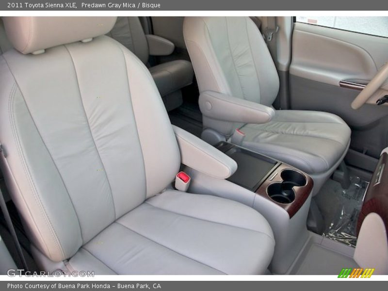 Predawn Gray Mica / Bisque 2011 Toyota Sienna XLE
