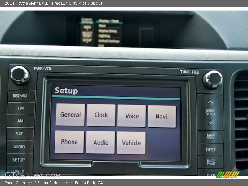 Predawn Gray Mica / Bisque 2011 Toyota Sienna XLE